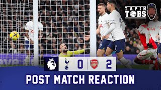 CONTE STINKS  TOBS TAKE  THFC 02 AFC POST MATCH REACTION [upl. by Bergwall]