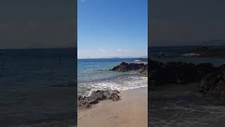 Relaxing Lanzarote Beach Sunshine and Sea travel canaryislands vacation playa blanca [upl. by Mutat520]