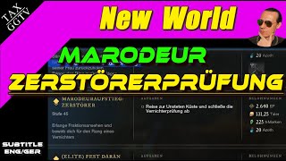 New World  Marodeur Zerstörer  Zerstörerprüfung  subtitle englishgerman [upl. by Elyc]