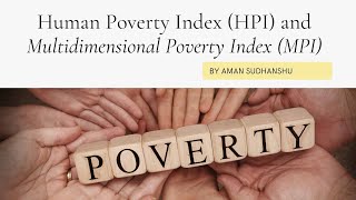 HUMAN POVERTY INDEX  PSM  EASY EXPLANATION [upl. by Pahl]