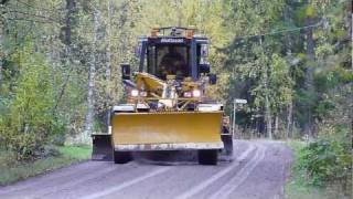 Mattsson 261S Motorgrader  Väghyvel [upl. by Thedric976]