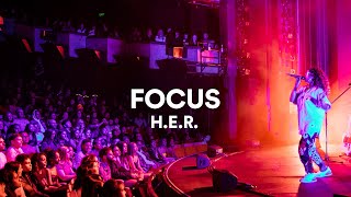 HER  quotFocusquot  Live at Sydney Opera House [upl. by Ailhad871]