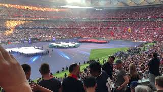 2019 Champions League Final Anthem  Tottenham Hotspur vs Liverpool FC [upl. by Helbonnah917]