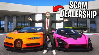 Opening a Scam Car Dealership in GTA 5 [upl. by Salamone]