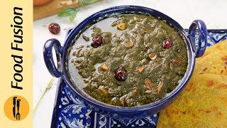 Makhani Sarson ka Saag Recipe by Food Fusion [upl. by Onailime]