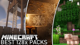 Top 10 Best 128x128 Texture Packs for Minecraft [upl. by Pietra]