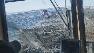 Riding on the Chief Ironsides a massive 145 million pound Dragline [upl. by Pelag]