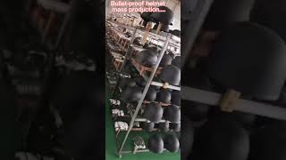 Bullet proof helmet mass production [upl. by Nuajed264]