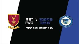 West Essex 12 Woodford Town  Essex Senior League  26124  Att 92 [upl. by Abeh]