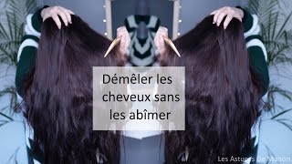 Comment démêler ses cheveux sans les casser [upl. by Ahsile]