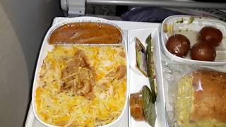 Emirates Airlines Food Review  Economy Class Food in Emirates Boeing 777300ER  Is it worth [upl. by Notniuq]