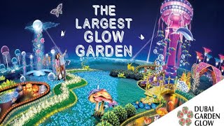 Exploring Dubais Magnificent Glow Garden  The Worlds Largest Illuminated Paradise glowgarden [upl. by Cord]