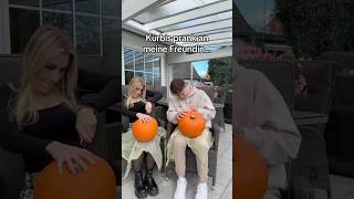 Kürbis Prank geht schief 😳🎃 comedy couple funny trendingonshorts [upl. by Ecertak]