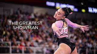 The Greatest Showman Mashup  Gymnastics Floor Music [upl. by Newo]