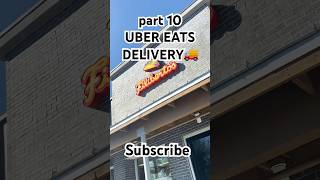 UBER EATS DELIVERY‼️part 10 UberEats ubereats [upl. by Notnarb]