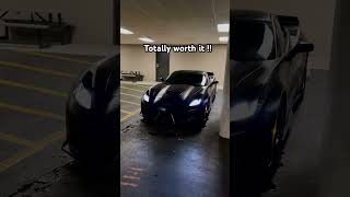 C7 is totally worth automobile caredit photography c7corvette luxurycars funny cartok [upl. by Hilly712]