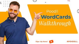 Poodll WordCards Walkthrough [upl. by Sallee]