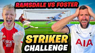 Can Goalkeepers SCORE GOALS AARON RAMSDALE vs BEN FOSTER Shooting Challenge [upl. by Latashia]