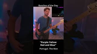 Purple Yellow Red and Blue  Portugal The Man  bass line of the day twitch music [upl. by Karee]