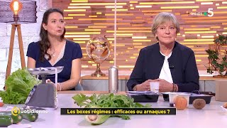 Les boxes régime  efficaces ou arnaques   La Quotidienne [upl. by Kirrad]