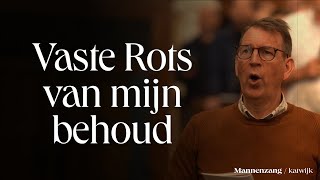 Vaste rots van mijn behoud  1700 mannen zingen  Katwijk aan Zee [upl. by Annoled]