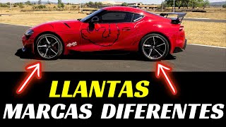 LLANTAS DIFERENTES ¿ACIERTO O ERROR  Velocidad Total [upl. by Bentley]