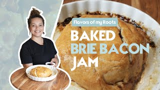 Baked Brie Bacon Jam  So good you wont believe it [upl. by Enyrehtak]