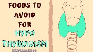 HYPOTHYROIDISM FOODS TO AVOID  DIET FOR LOW THYROID LEVELS [upl. by Viradis213]