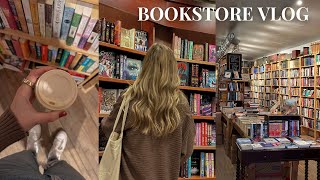 COZY bookstore vlog 🕯️📚🌧️ spend the day book shopping w me amp HUGE 20 book haul [upl. by Antony189]