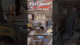 1977 Ford F250 Barn Find First Wash in 35 Years  Satisfying Restoration Transformation [upl. by Ysirhc404]