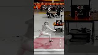 Fencing Touch Explained 🔎 olympicfencing sports fencing [upl. by Carthy]