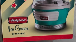 Unboxing e primo utilizzo gelatiera Ariete gelatiera ariete gelato gelatofattoincasa [upl. by Upshaw247]