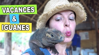 VLOG  On VISITE la FERME aux IGUANES  VACANCES en République Dominicaine 😀🌴 [upl. by Netsruk]