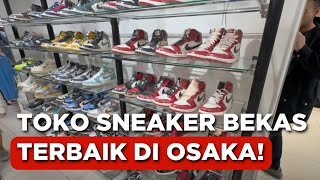 2ND STREET TOKO SNEAKERS BEKAS TERBAIK DI OSAKA JEPANG [upl. by Marinna627]