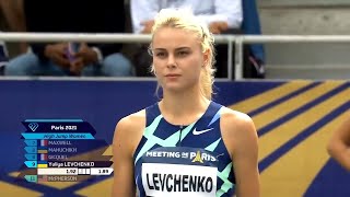 🌟Yuliya Levchenko  High Jump  Paris 2021 [upl. by Ayardna]