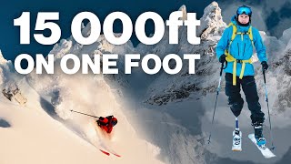 Losing a leg then ski touring 6500ft a day [upl. by Heins]