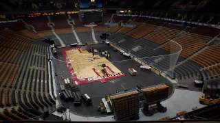 NHL to NBA in 3 minutes Timelapse transformation of Torontos ACC [upl. by Raimundo]