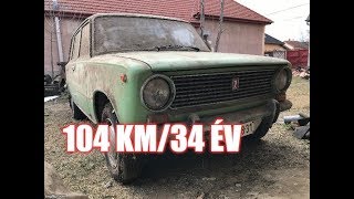 104 kmt futott LADA EGY PAJTÁBÓL  Barn find Lada with 104 kms english subs [upl. by Dina359]