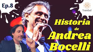 Historia de ANDREA BOCELLI 🎭 Biografía completa  Sus secretos  Mejores Canciones  Trembol [upl. by Sherry704]