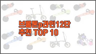 브롬톤p라인12단 추천 선정 기준은 가격 품질 판매량 추천 상품 TOP 10 [upl. by Chip94]