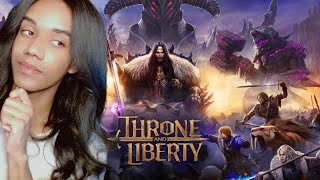 MISS VINUM JOGANDO THRONE AND LIBERTY  PARTE 2 [upl. by Arlie]