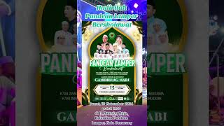 PANDEAN LAMPER SEMARANG BERSHOLAWAT BERSAMA MAJELIS SHOLAWAT GANDRUNG NABI 15 NOVEMBER 2024 [upl. by Olympie]