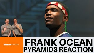 Reaction to Frank Ocean  Pyramids Song Reaction First Time Hearing [upl. by Ennaeiluj]