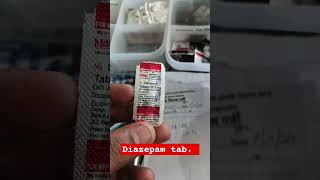 Diazepam tab 👩‍⚕ medicine pharmacy shorts [upl. by Priestley978]