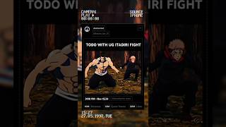 Itadori amp todo vs hanami Fight ❤️🔥 shorts viralshorts [upl. by Yddub]