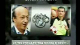 Le telefonate di moggi a bertini [upl. by Reifnnej]