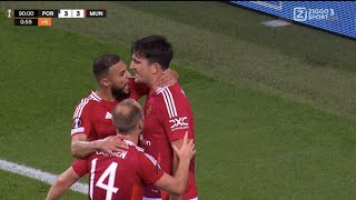 Harry Maguire Goal Porto vs Manchester United 33 All Goals and Extended Highlights [upl. by Eenaffit]