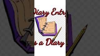 How to Write a Diary Entry in English and Score full Marks english [upl. by Ashly]