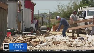 Woman emotionally recalls devastating Valley View tornado [upl. by Marih]