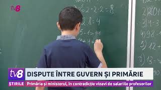 Primăria și ministerul în contradicție vizavi de salariile profesorilor [upl. by Nnylak605]